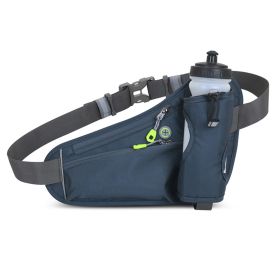 Outdoor Sports Waist Bag Multifunctional Water Bottle Bag Mobile Phone Bag - Grey