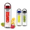 Fruitzola - The Fruit Infuser Water Bottle with Handle by Good Living in Style - Black