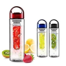 Fruitzola - The Fruit Infuser Water Bottle with Handle by Good Living in Style - Black