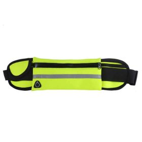 Velocity Water-Resistant Sports Running Belt and Fanny Pack for Outdoor Sports - Yellow