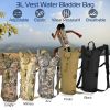 Tactical Hydration Pack 3L Water Bladder Adjustable Water Drink Backpack - Jungle - 3L