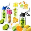 Fruit Cola Bottle a Fruit Infuser Drink Bottle - Yellow