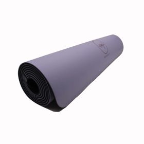 PU + NR Yoga Mat (Color: black)